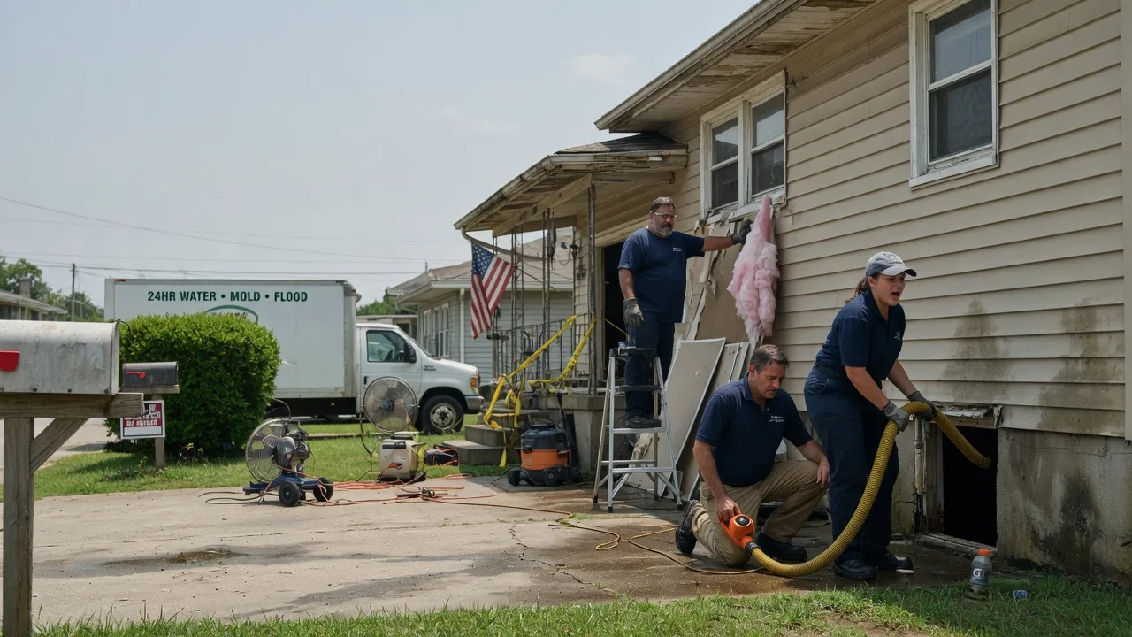 Water Damage Repair in Olivehill, TN near me